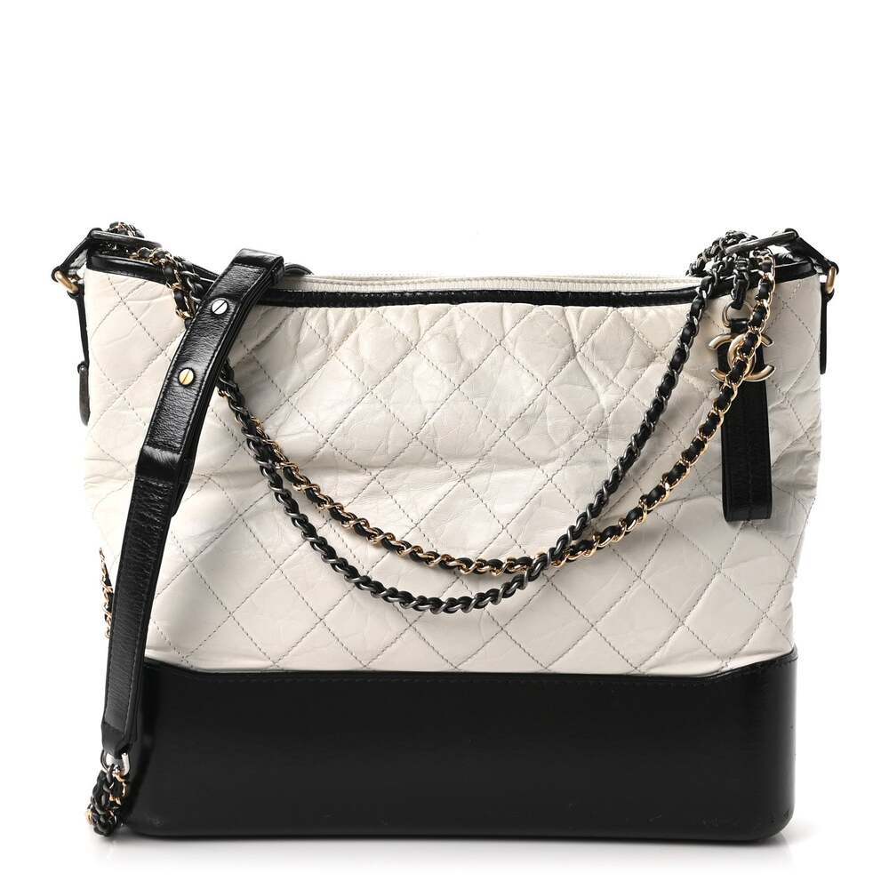 Chanel Aged Calfskin Quilted Large #268585C15B
